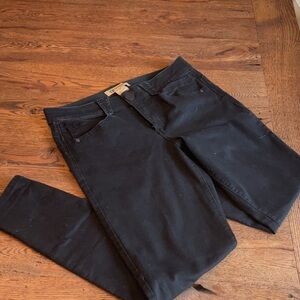Democracy slim cut black jeans